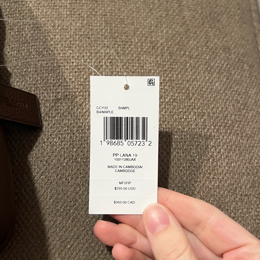 NWT Coach Lana Bag Mini in Brass/Maple - Picture 2 of 10